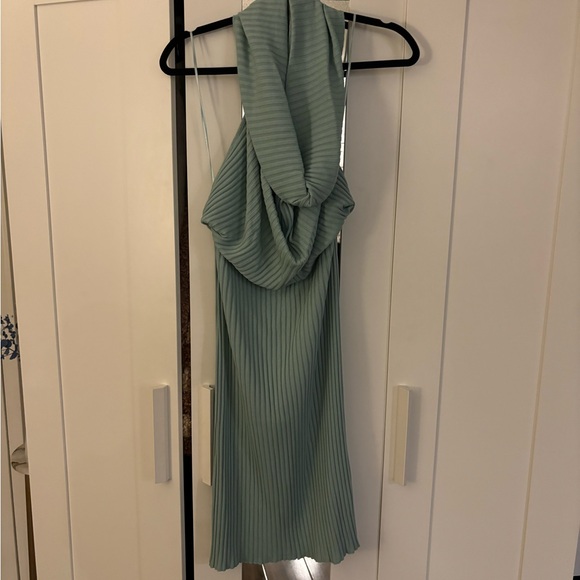 NWOT - ZARA SLEEVELESS BACKLESS MAXI SWEATER DEESS - Picture 9 of 12